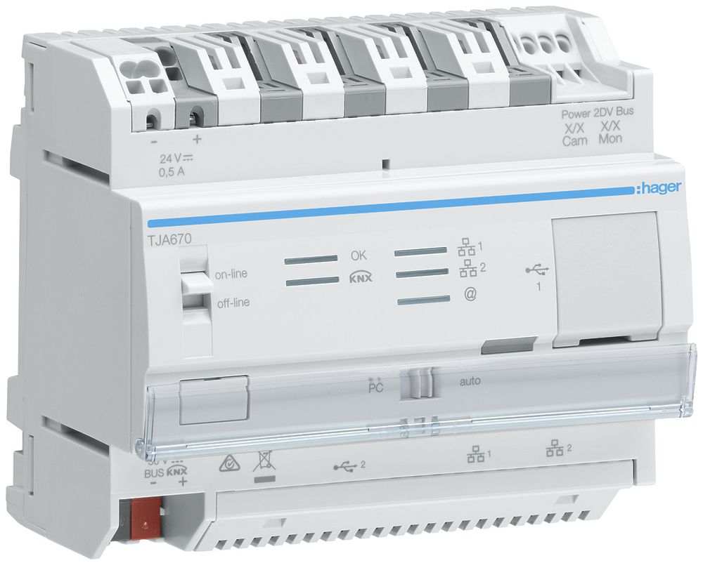 Server AMD Hager domovea basic KNX