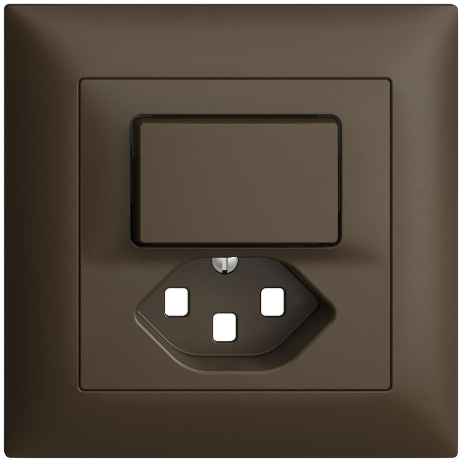 Kit frontale INC EDIZIOdue coffee 88×88mm T23