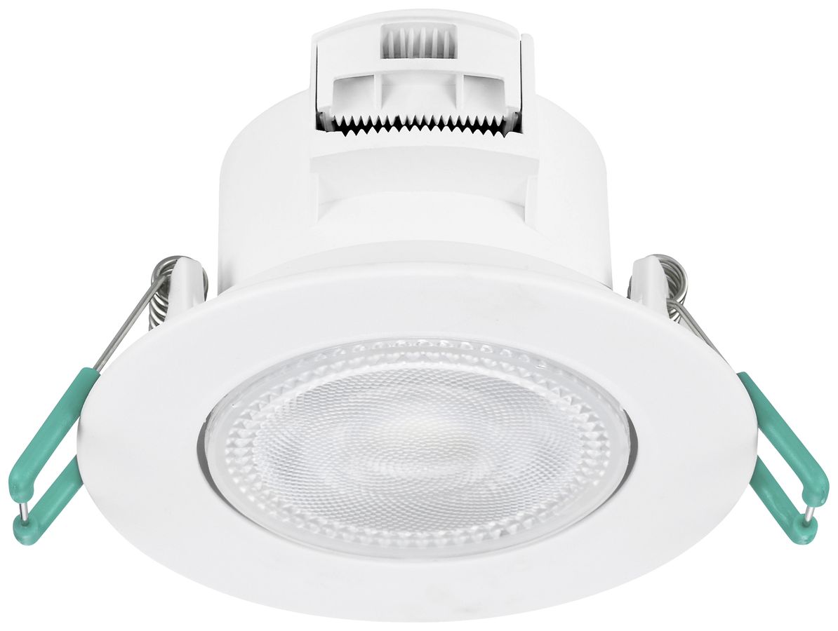 Spot LED INC Sylvania SYLSPOT 4.8W 500lm 840 IP44 38° Ø87 blanc 3 pcs