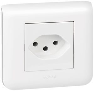 Prise ENC Euroline Mosaic type 13 Best-Price-Pack 10 pour 8, blanc