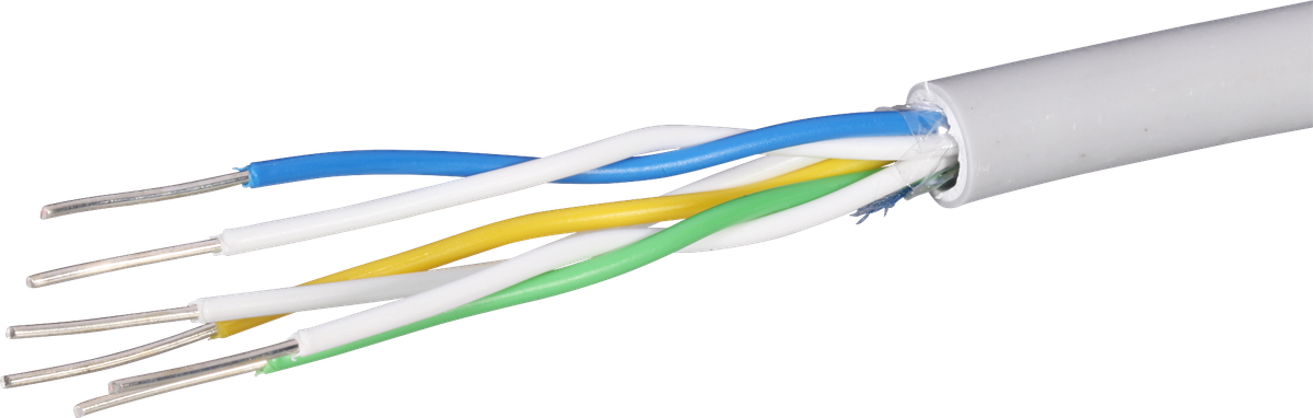 Kabel G51 3×2×0,8mm halogenfrei Eca