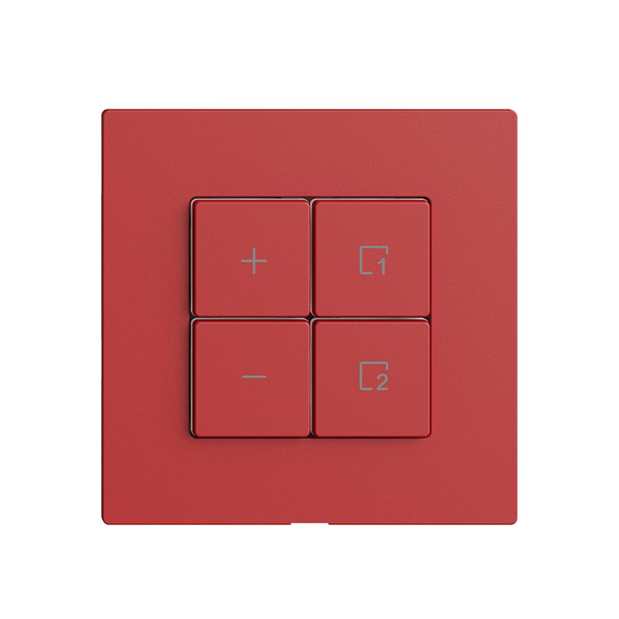 Commande pour variateur 1c scène/4t Edue Wiser berry