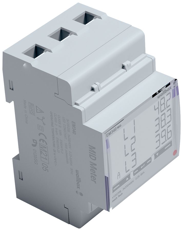 Gestionnaire de charge AMD ABL MID Meter Pulsar MID-3P-65A