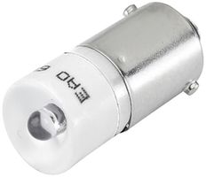 LED single EAO T3 1/4 BA9s 24VAC/DC, 7.5mA, blanc