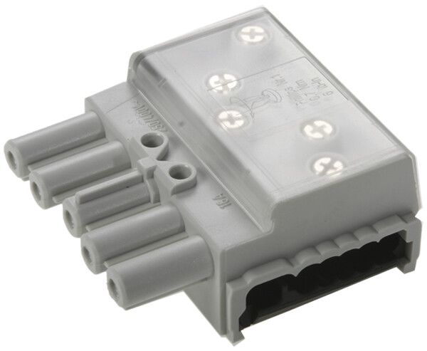 Boîte de dérivation Woertz pour câble plat Power 5×2.5mm² 5P C1