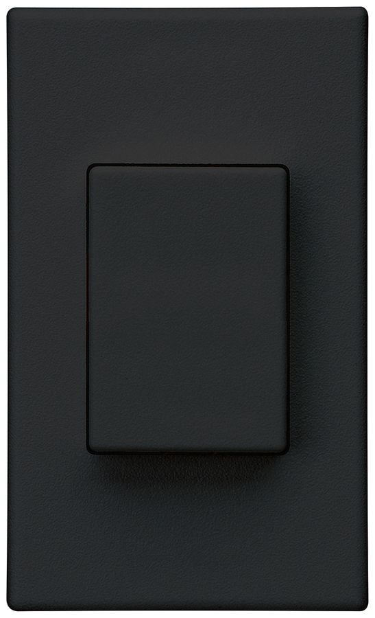 EB-Druckschalter Hager FLF 10A/250V 6/1L schwarz