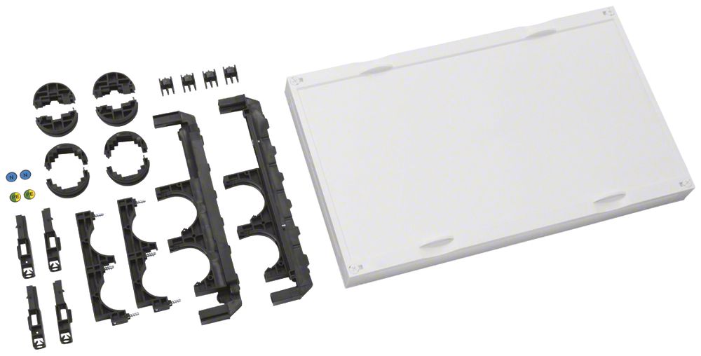 Kit Hager univers N 300×500mm per guida collettrice PE-/N