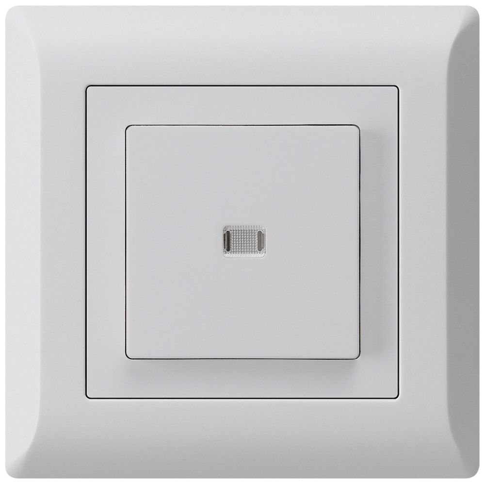 UP-Leuchtdruckschalter kallysto.line 6/1L hellgrau