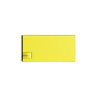 Taste 1/2 KNX/UNI-Taster mit LED EDIZIOdue Einfachbedienung lemon