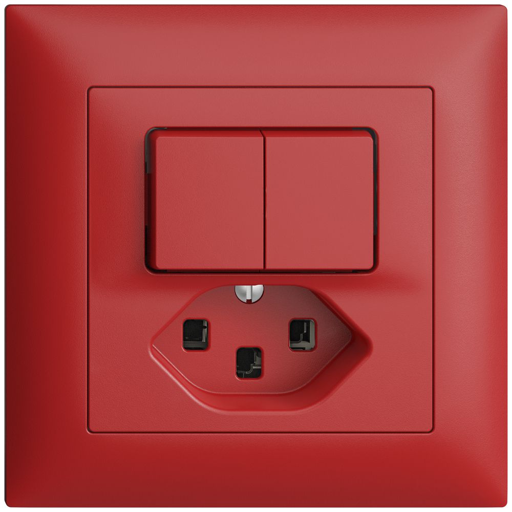 UP-Kombination 2×A-R/1L+T23 berry 16A EDIZIOdue