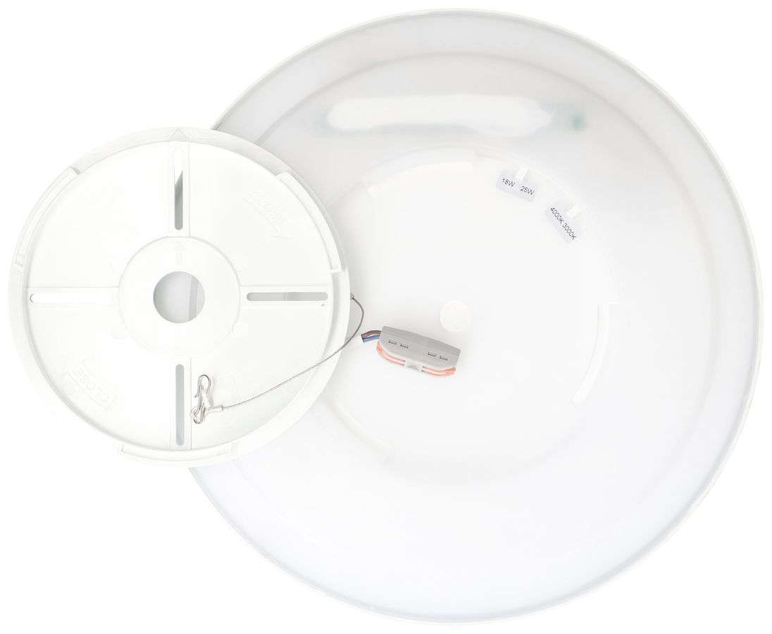 LED-Decken-/Wandleuchte MH SLIM 30 PIR 18/25W 1980/2750lm 3000/4000K Ø300mm ws