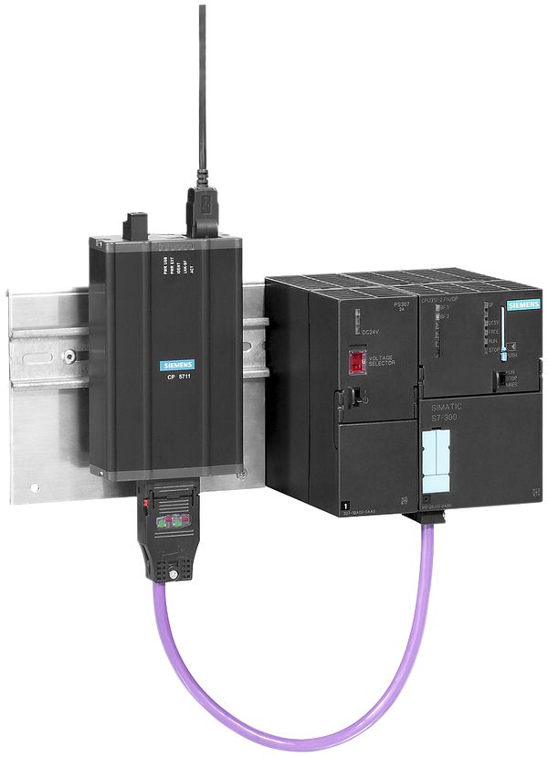 DIN-Schienenhalterung Siemens SIMATIC für CP 5711