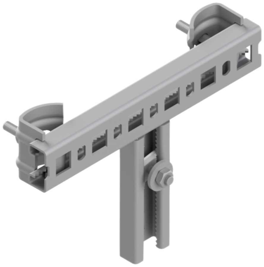 Poutrelle Lanz L=200mm zinguée pour support acier