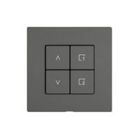 Bedienaufsatz zu Storenschalter EDIZIO.liv Wiser SNAPFIX® 1K Szene 4T dgu