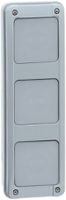 Scatola d'ampliamento PLEXO 3 per distributore 3 file verticale grigio