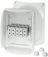 Boîte de dérivation AP Hensel DK 3535 G, 5×35mm², gris