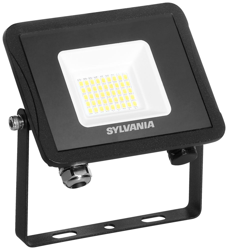 LED-Strahler Sylvania SylFlood 26W 3000lm 840 IP65 110° 112×125mm schwarz