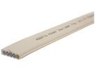 Cavo piatto Woertz Power 5×2.5 mm² PVC bianco Eca