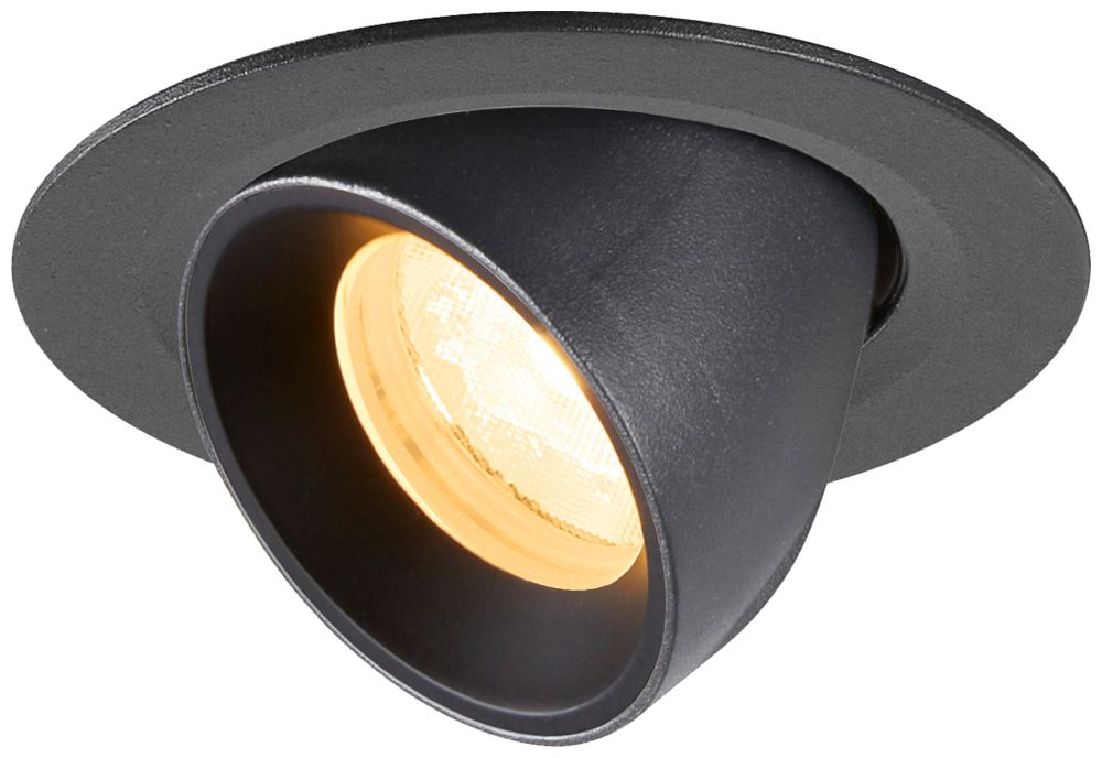 Downlight LED SLV NUMINOS GIMBLE XS 6.9W 950lm 3000K MB DALI Ø80×57mm no