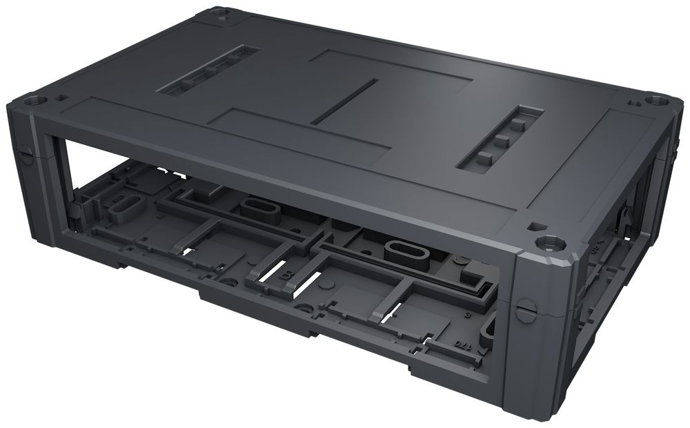 Gehäuse R&M U-Box 4210 leer schwarz