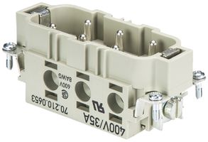 Steckereinsatz Wieland Electric revos POW STS 6 6,0 40 AG 6 35A 400V 2.5…6mm²