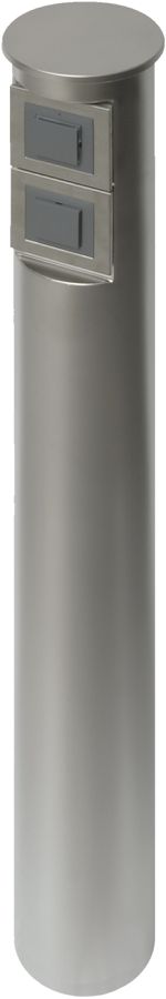 Anschlusssäule Haba Rondo Edelstahl 2×65mm 1m