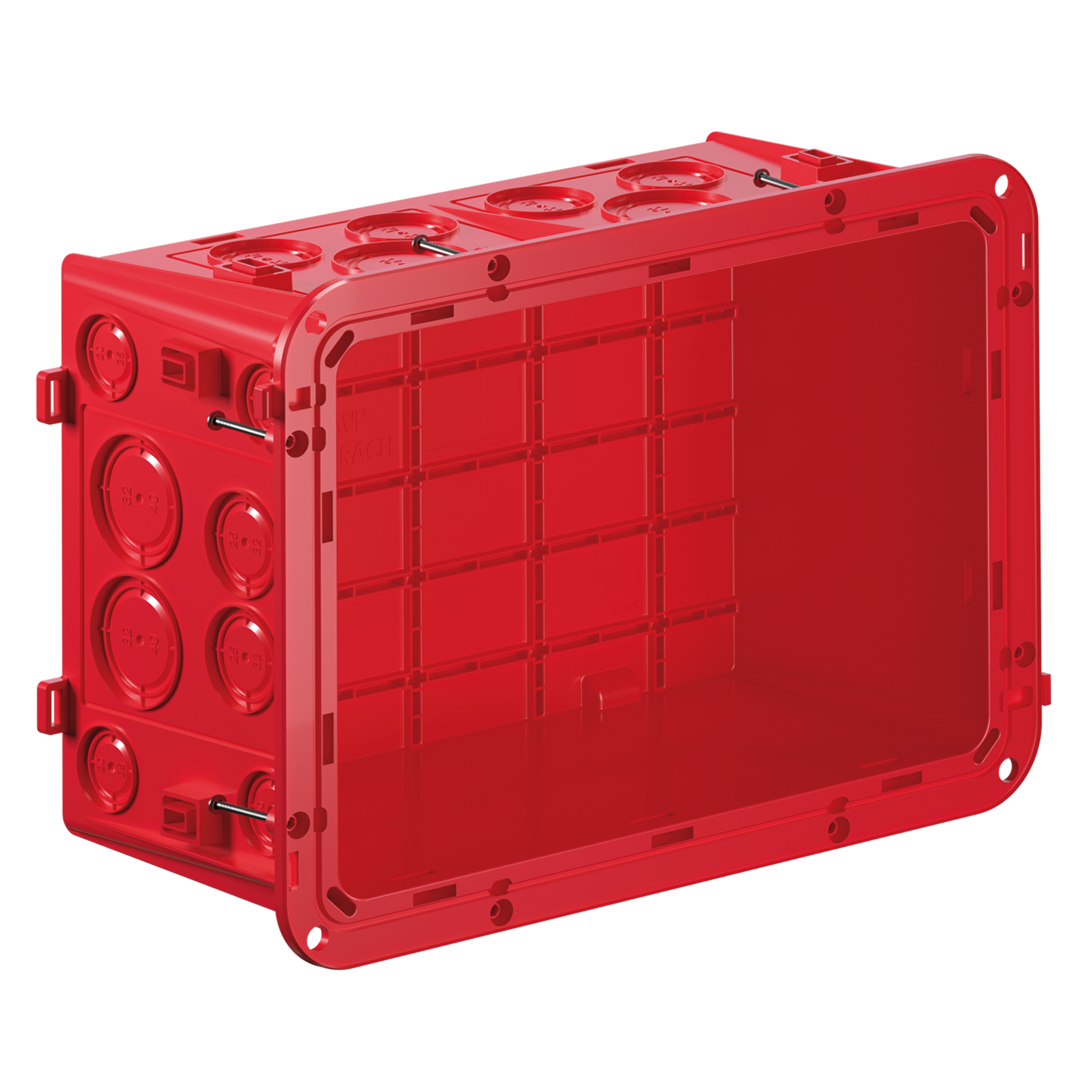 Boîte de coffrage  MORACH TFC 850°C 290×220×140mm rouge