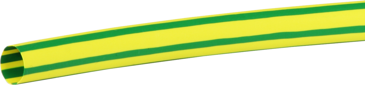 Guaina retrattile DCPT 8mm verde/giallo