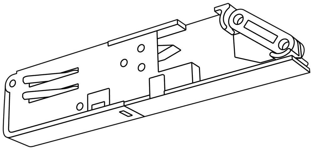 Alimentation pour Lytespan 3, droite, blanc