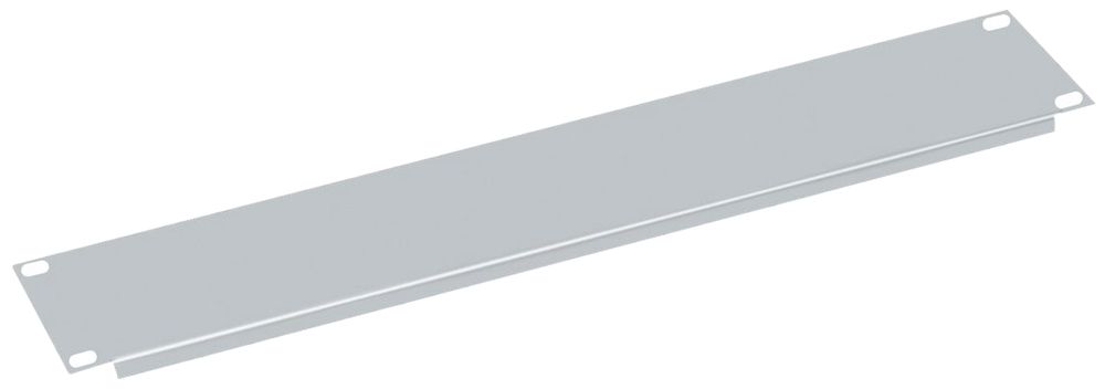 Blindplatte 19" VALUE, 2HE, lichtgrau (RAL 7035)