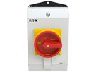 Sezionatore di carico AP Eaton P1-25/I2/SVB/HI11 3P 25A 690V 1NC 1NO IP65 rosso