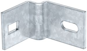 Befestigungswinkel Bettermann 80×65×40mm tauchfeuerverzinkt