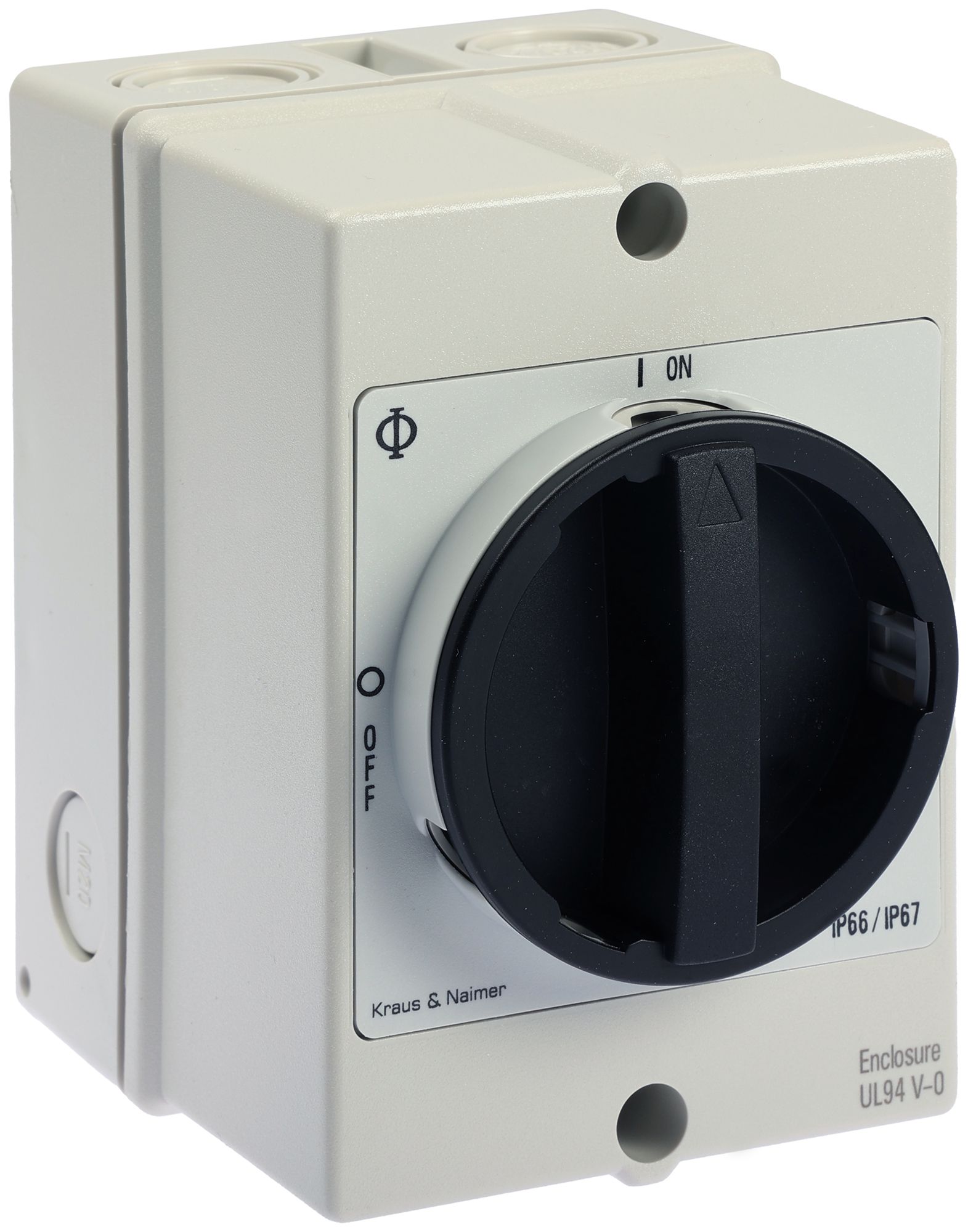 AP-EMV-Schalter K&N 20A/400V 0/3L sz/gu