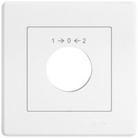 UP-Montageset EDIZIO.liv SNAPFIX® f.Schwenktaster m.Schloss 1 → 0 ← 2 ws