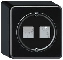 Kit di montaggio AP origin diritto 2×HMS 88×88mm nero