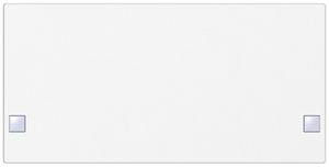 Taste SIDUS 2/4f zu Tastsensor weiss