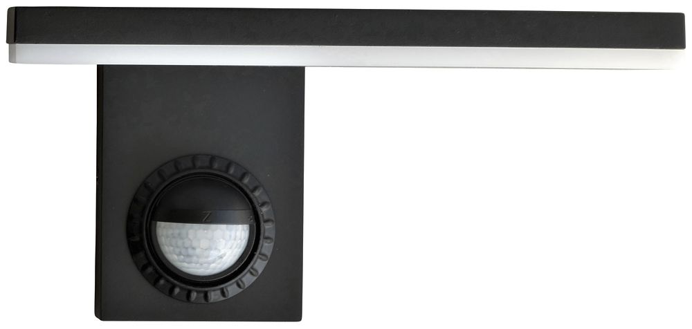 LED Leuchte Z-Licht ECOlicht 180 PIR-Sens. 10W 800lm 3000K IP54 schwarz