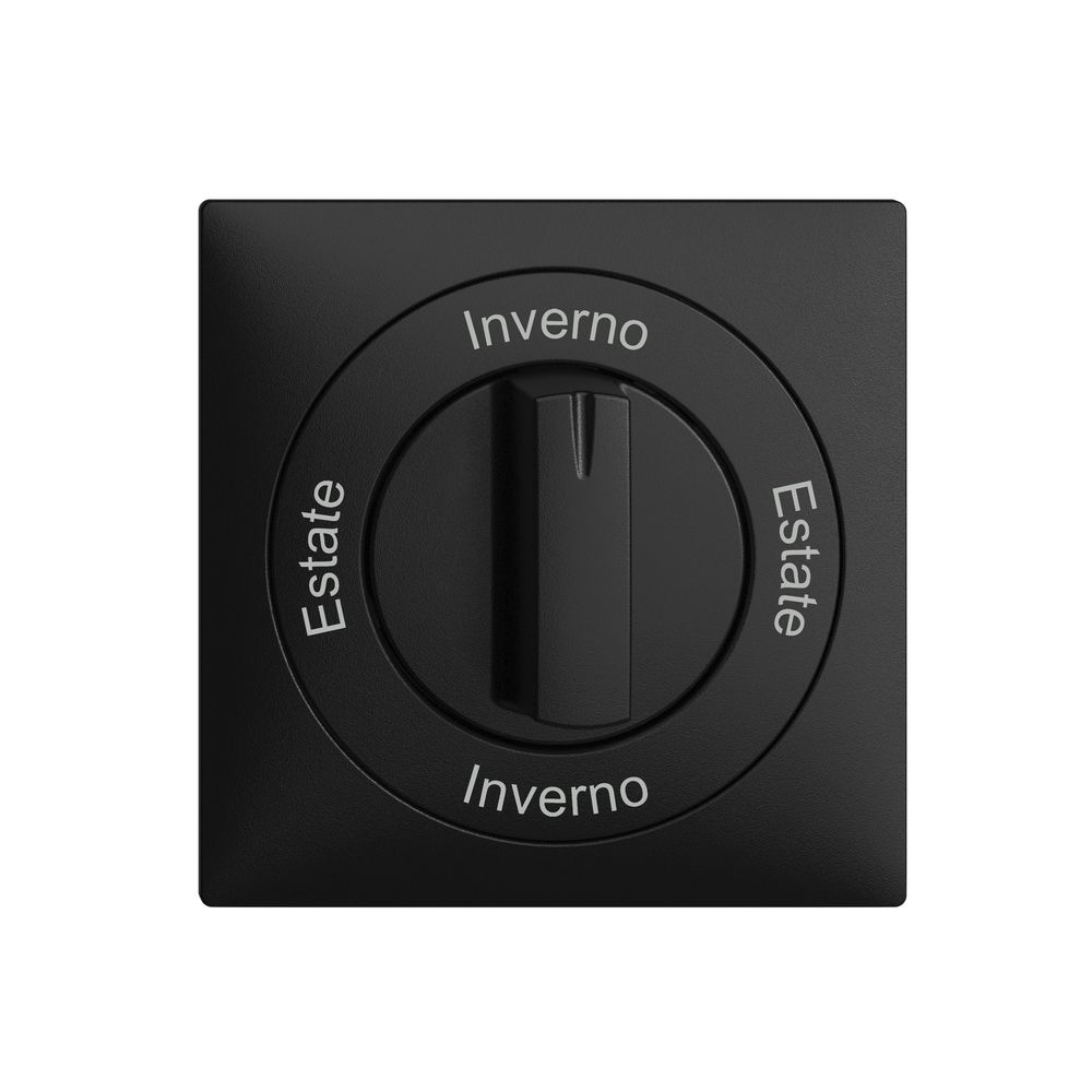 Frontset Estate-Inverno-Estato -Inverno EDIZIOdue 60×60 schwarz