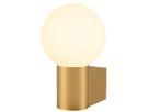 Wandleuchte SLV VARYT E14 1×6W IP44 DIM 119×60×80mm Messing