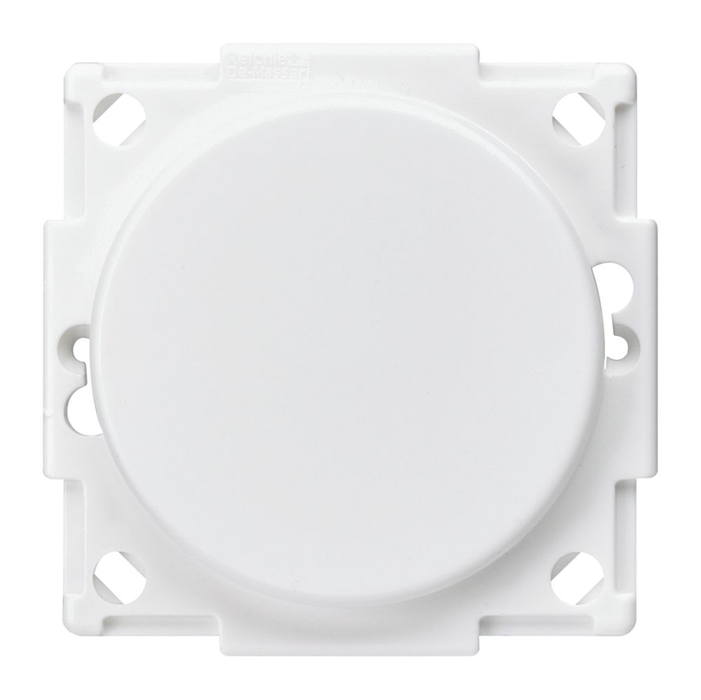 EB-Befestigungsplatte Hager blind weiss
