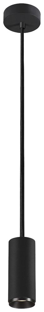 LED-Pendelleuchte SLV NUMINOS S DALI 11W 1100lm 4000K 60° Ø65×162mm schwarz
