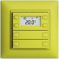 Pulsante RTH INC KNX 2×EDIZIOdue FMI lemon, con LED RGB