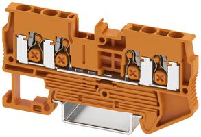 Durchgangs-Reihenklemme PX XT 2.5-QUATTRO OG 2.5mm² 24A 800V 4×1 or