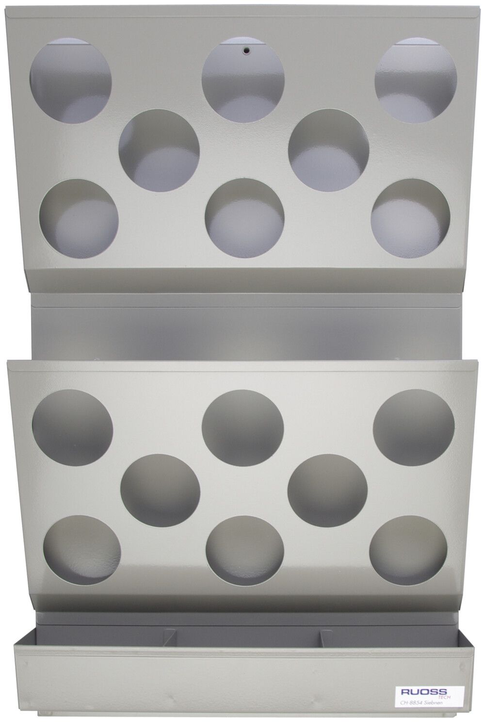 Portadocumenti RUOSSTECH 532×354×92mm metallo grigio