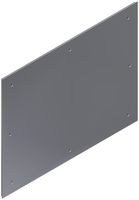 Couvercle étanche Quox 413×305mm acier chromé poncé IP54