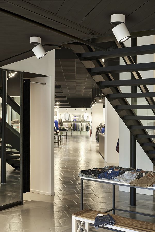 LED-Deckenleuchte SLV SUPROS MOVE 36W 3380lm 3000K 60° Ø127×205mm weiss