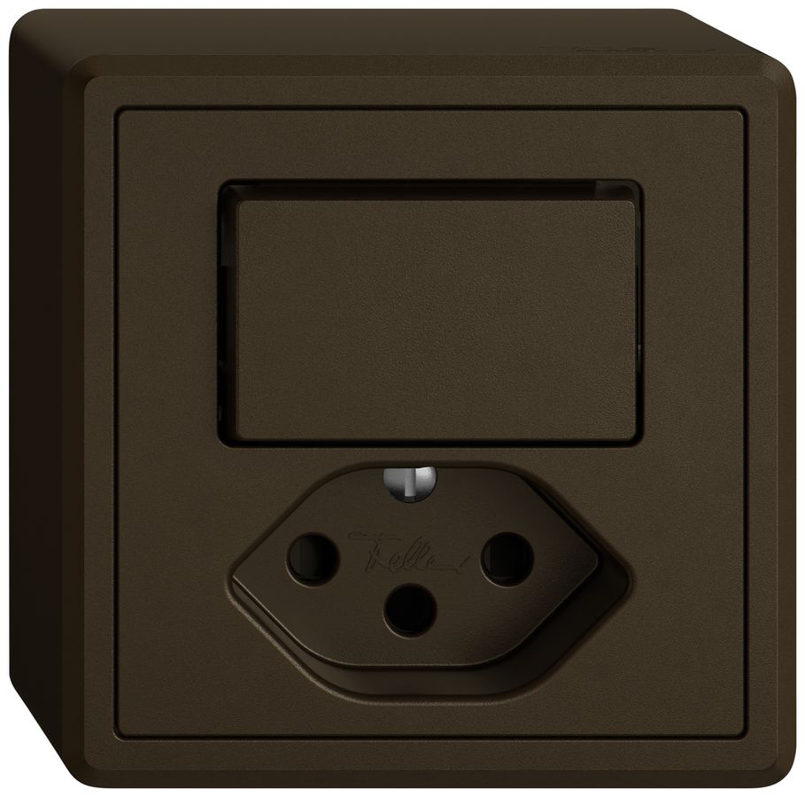 Combinazione AP EDIZIO.liv SNAPFIX® schema 3+T13 con shutter ma