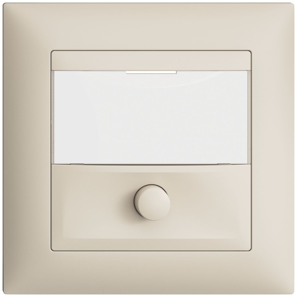 UP-Taster mit Namensschild EDIZIOdue crema