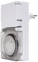 Zeitschaltuhr Steffen analog IP55 T13/T13 24h mit 15Min-Intervall