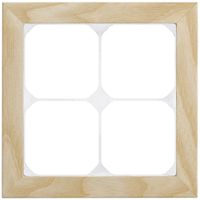 Abdeckrahmen KAL.art 2×2 154×154mm Esche